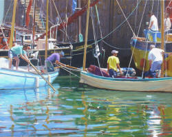 Cornwall painting holidays with Tim Hall