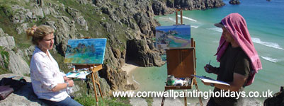 painting holidays in cornwall